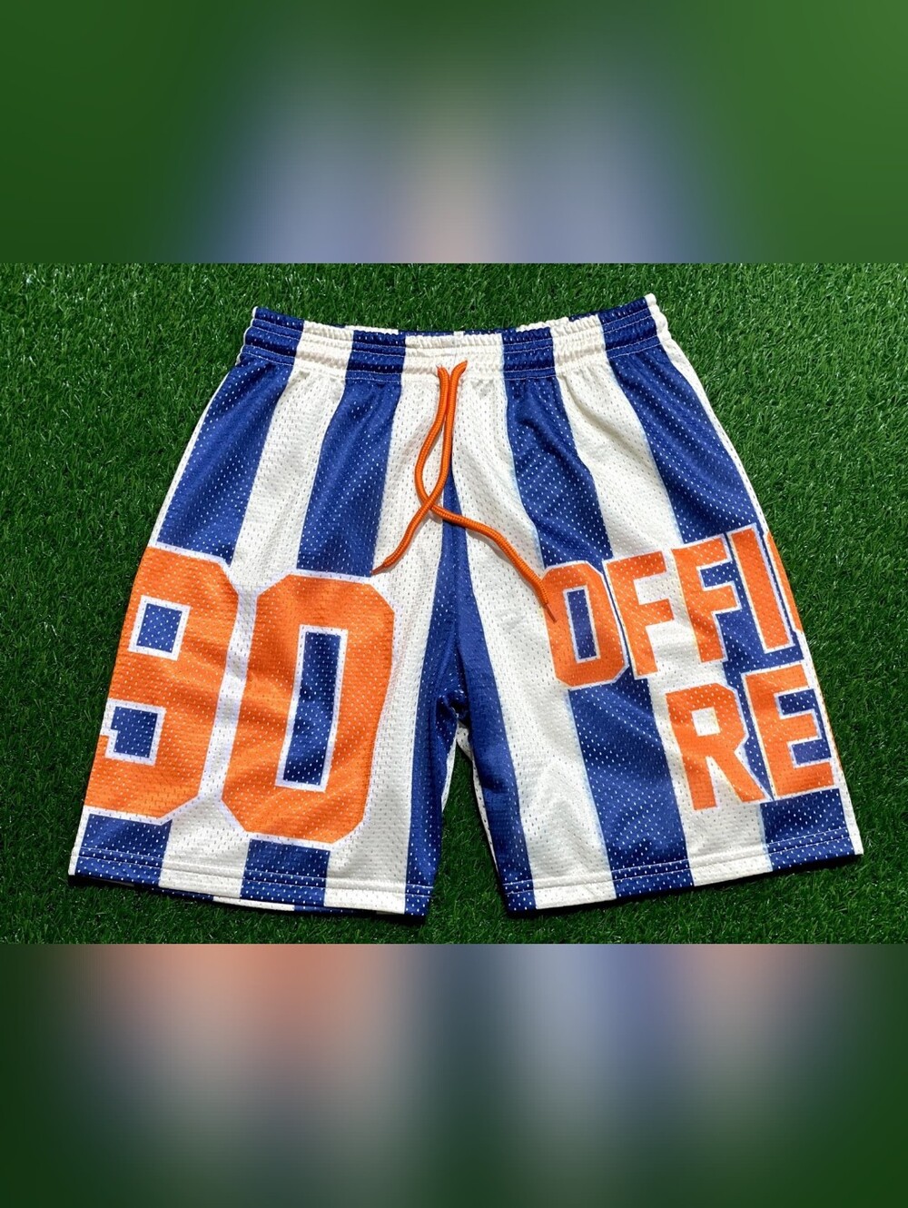 Men’s Athletic Shorts with Vibrant Multicolor Graphic